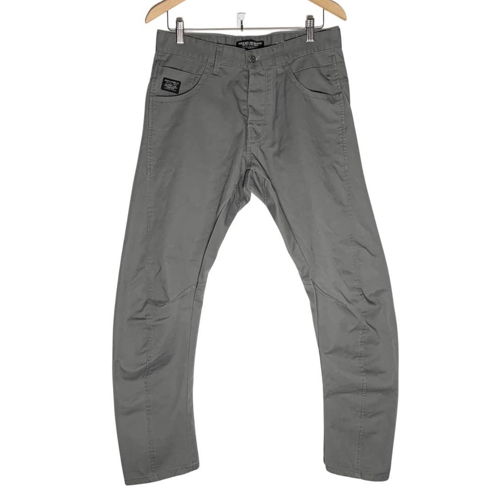 Jack & Jones | Men | Core Workwear Gray Anti Fit Denim Pants | 32x32